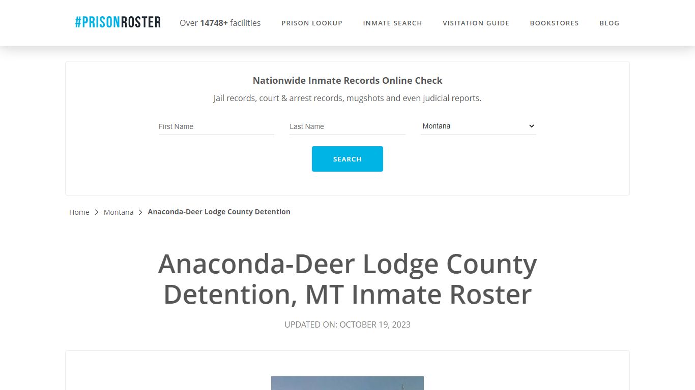 Anaconda-Deer Lodge County Detention, MT Inmate Roster - Prisonroster